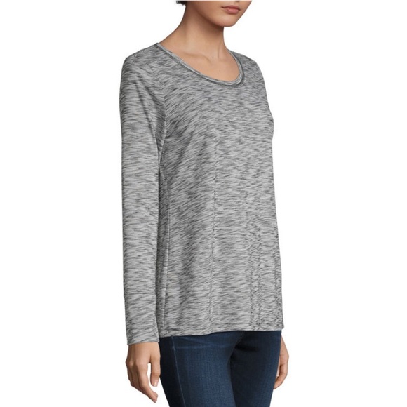 NWT a.n.a Round Neck Long Sleeve Knit Tee - Picture 2 of 4